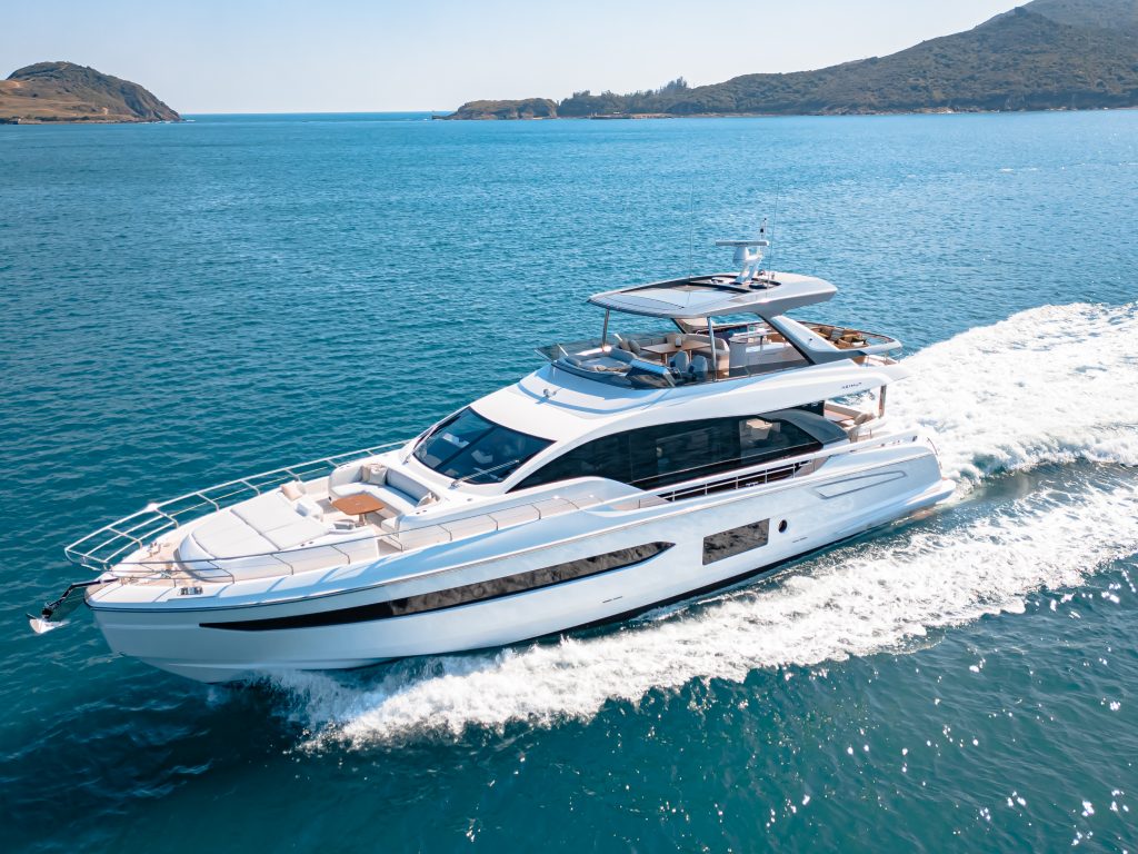 Azimut Fly 78 in Hong Kong
